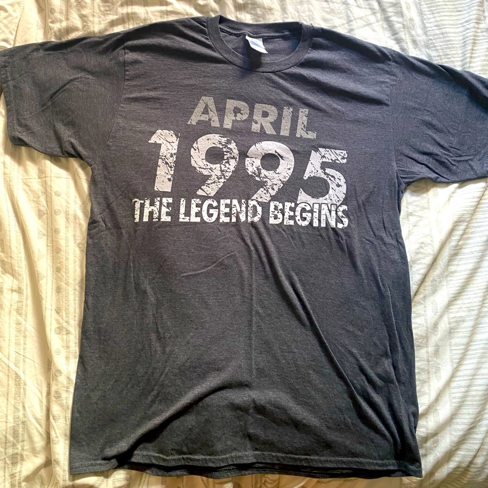 “April 1995 the Legend Begins” Men’s Tee